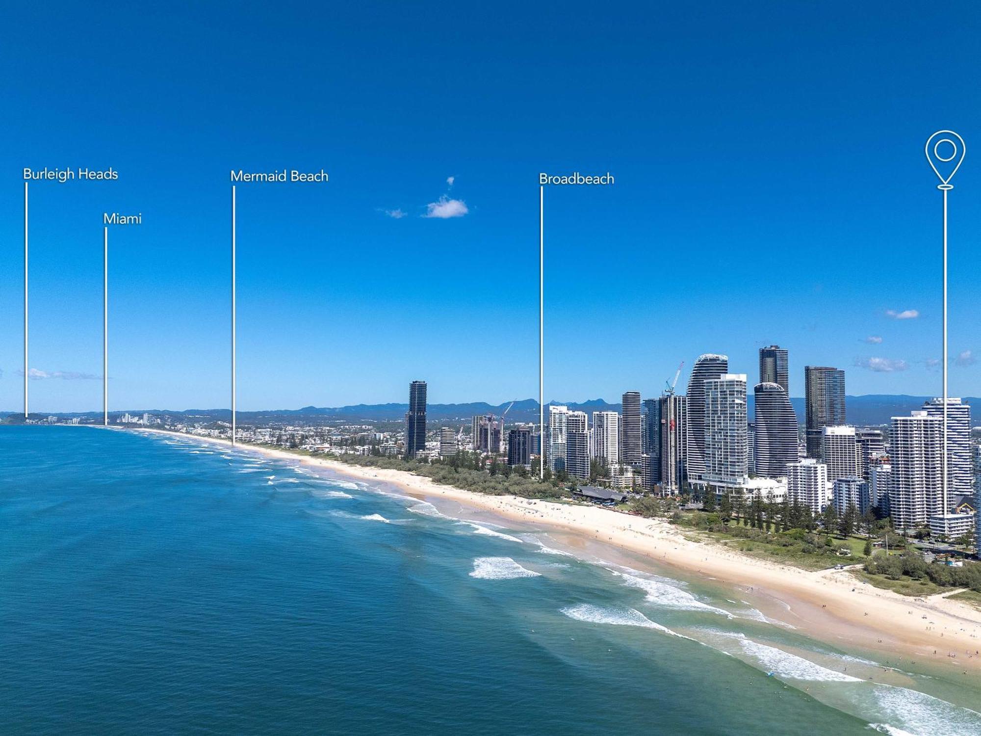 Hi Ho Beach Apartments On Broadbeach Gold Coast Extérieur photo